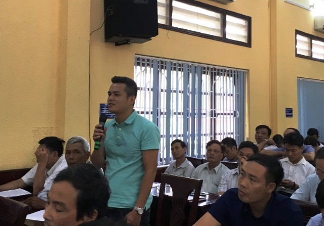 Đại biểu HĐND TP tiếp xúc cử tri báo cáo kết quả kỳ họp thứ 15